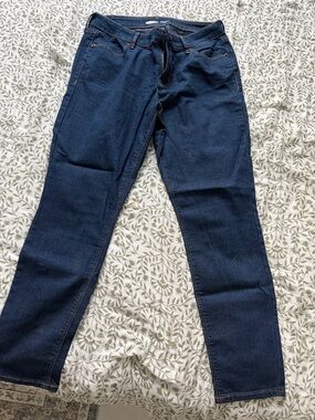 Old Navy Dark Blue Denim Jeans with Copper Stitching